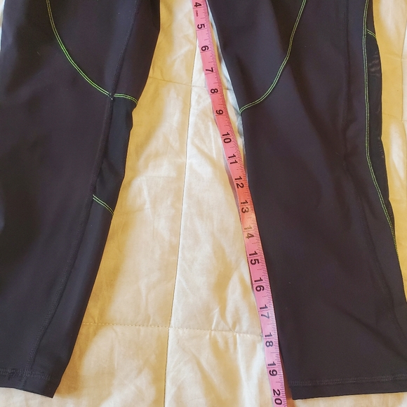 Nova Sport Womens black stitched up active Leggings in sculpt tech size M NWT - Picture 7 of 14